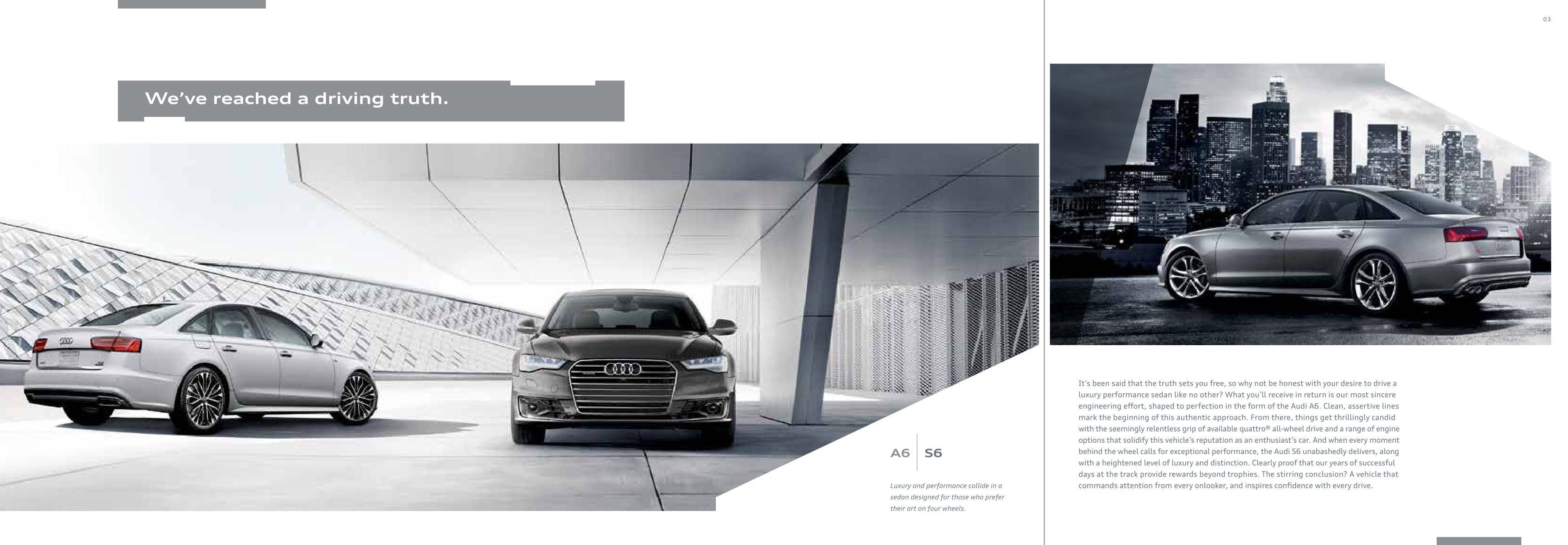 2016 Audi A6 Brochure Page 9